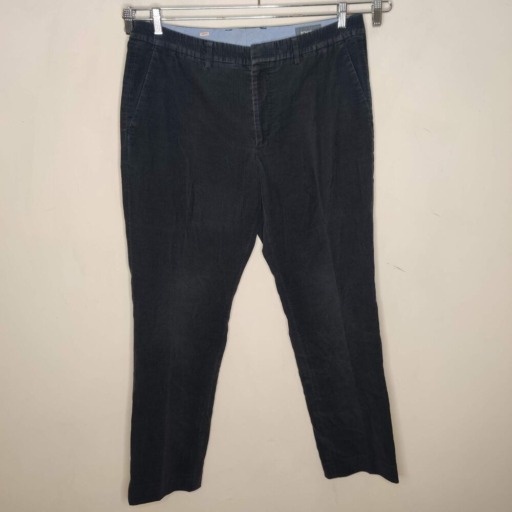 Bonobos Slim Fit‎ Corduroy Pants Dark Gray Preppy Casual
